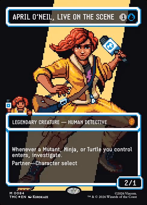 April O'Neil, Live on the Scene