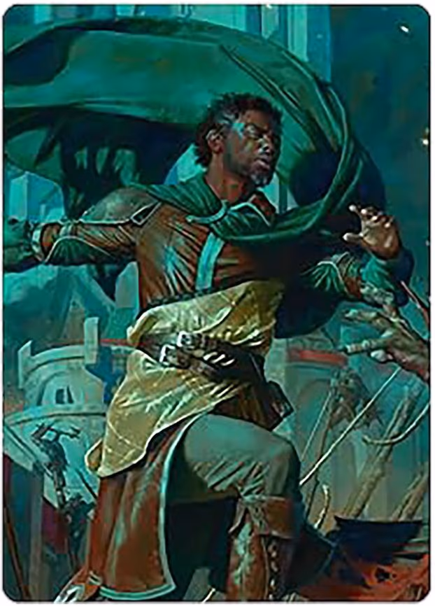 Aragorn, Hornburg Hero Art Card