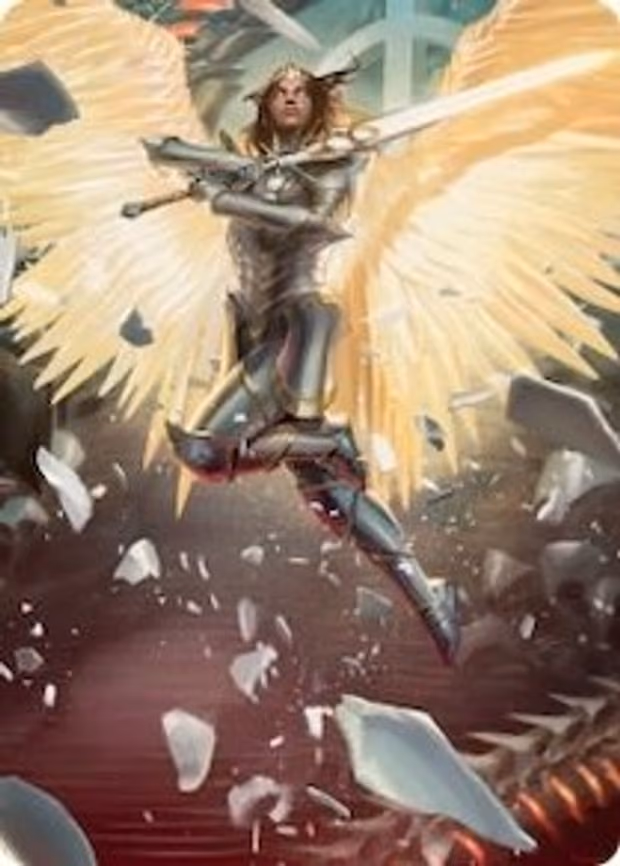 Archangel Elspeth Art Card