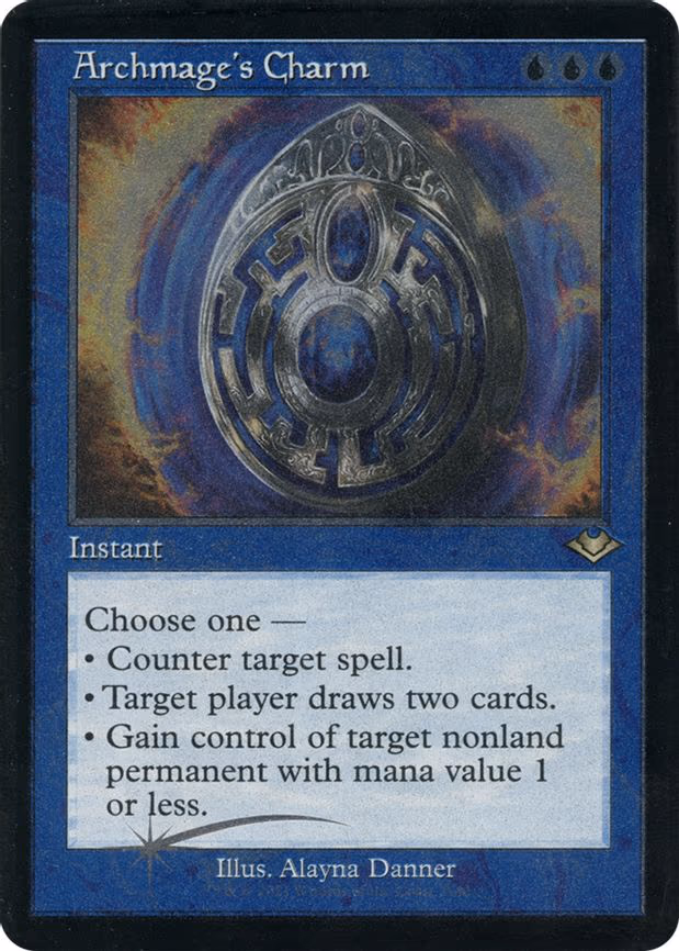 Archmage's Charm (Retro Frame)