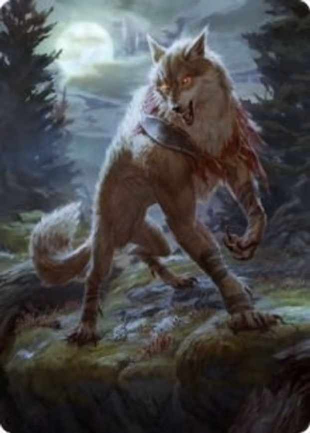Arlinn, the Moon's Fury Art Card