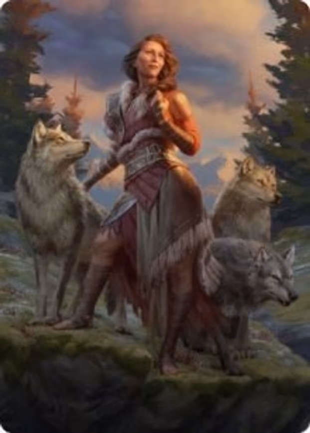 Arlinn, the Pack's Hope Art Card