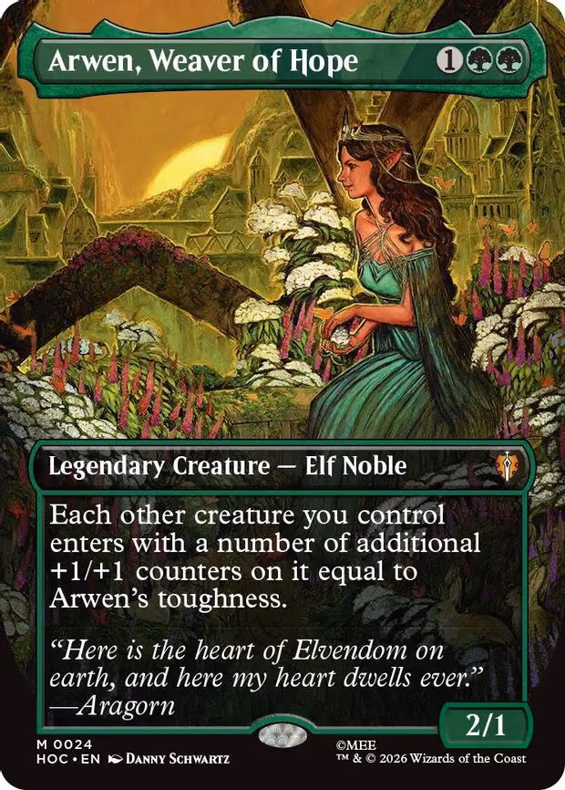 Arwen, Weaver of Hope