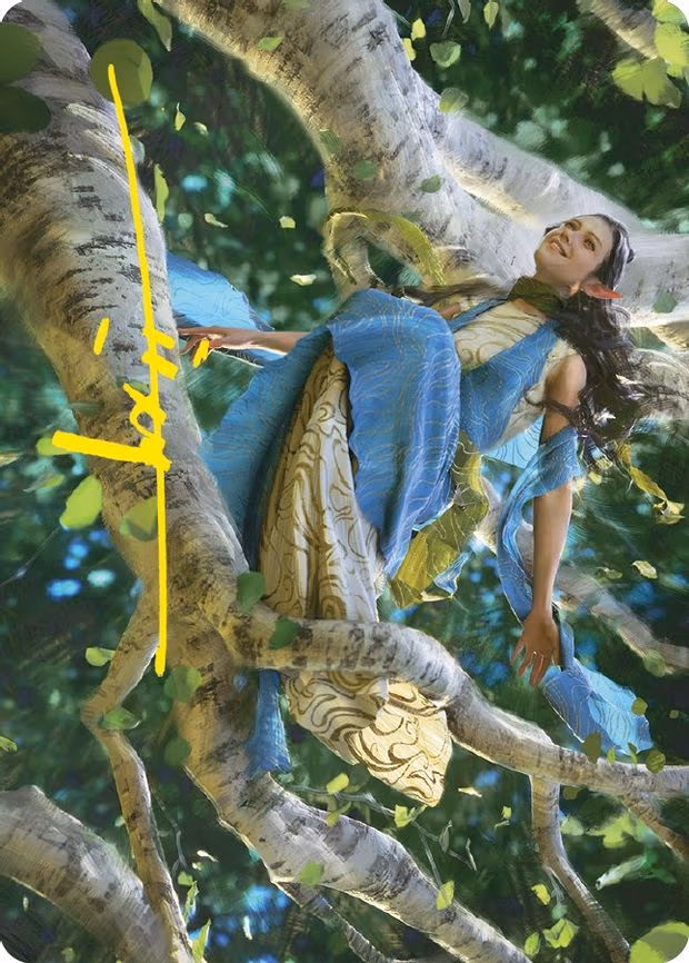Arwen Undomiel Art Card