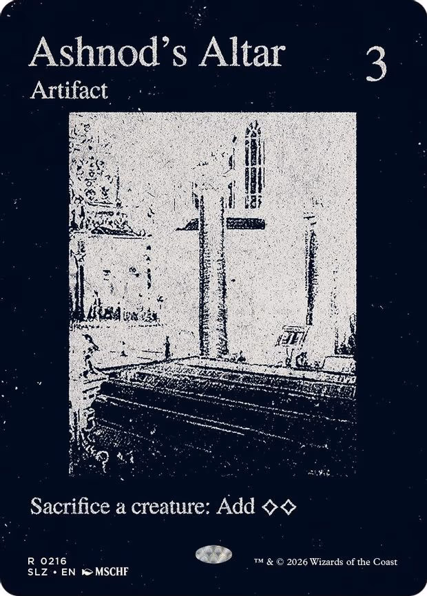 Ashnod's Altar - R (216)