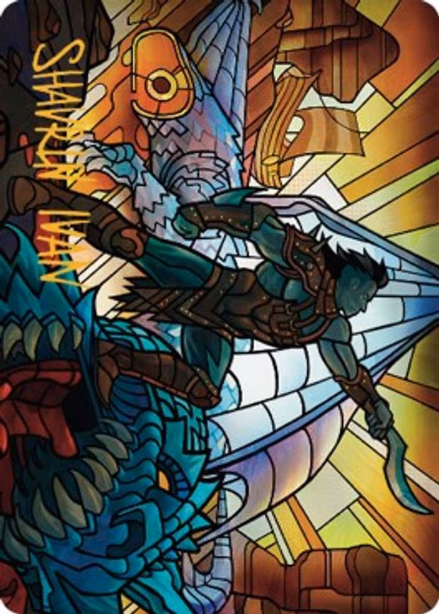 Astor, Bearer of Blades Art Card
