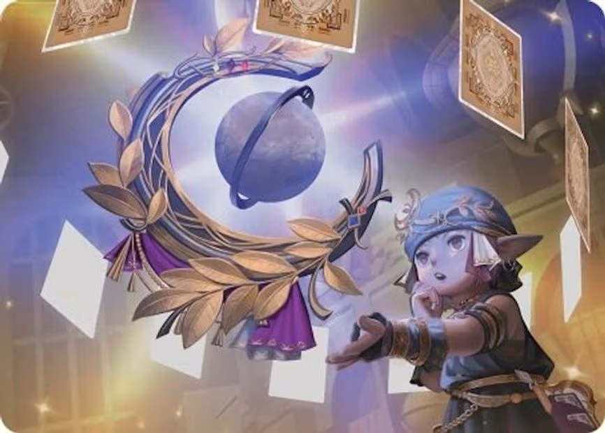 Astrologian's Planisphere Art Card
