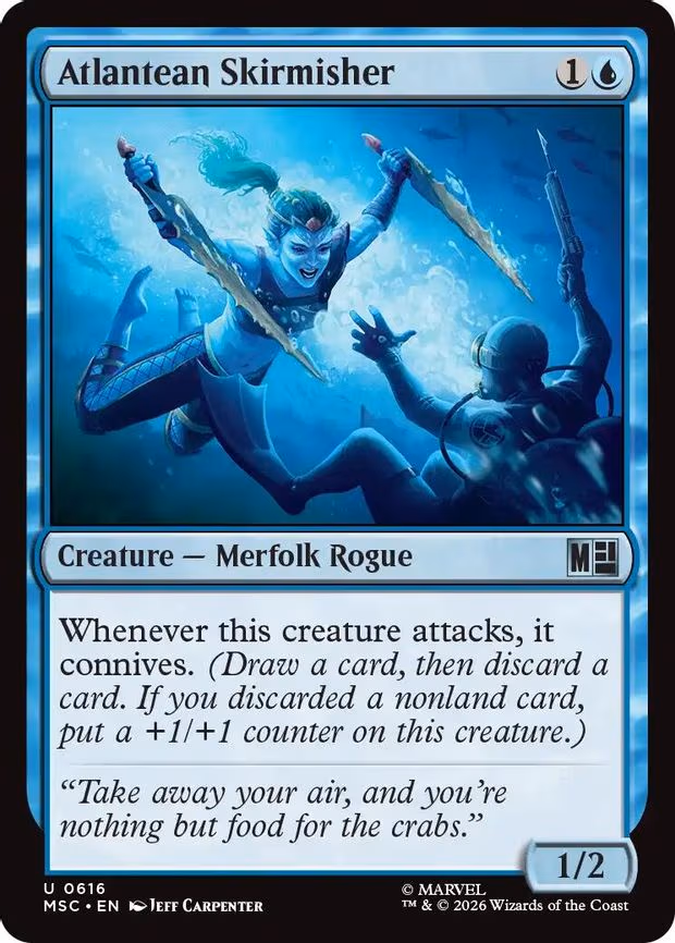 Atlantean Skirmisher - U (616)