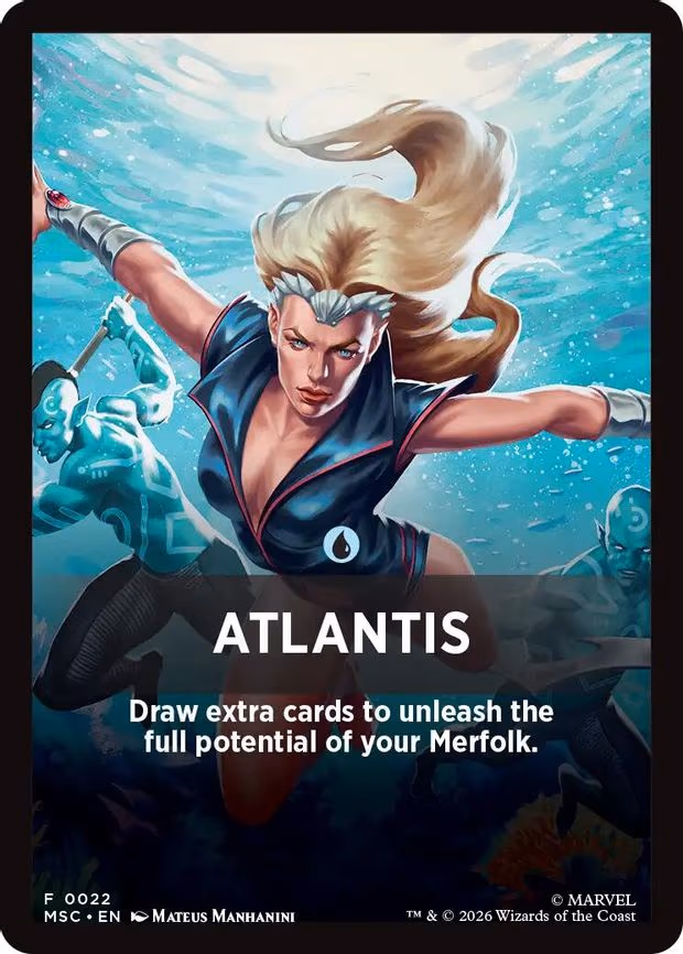 Atlantis Theme Card - T (22)