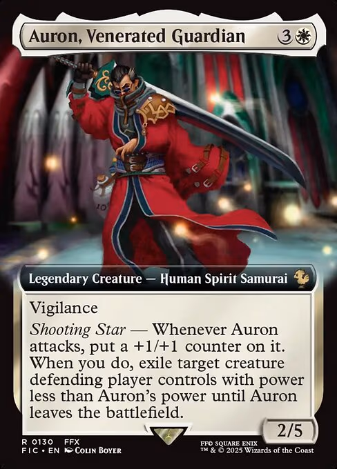 Auron, Venerated Guardian