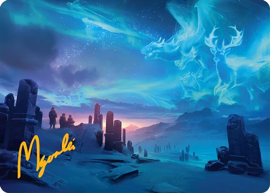 Auroral Procession Art Card
