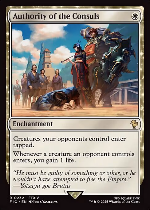 Authority of the Consuls