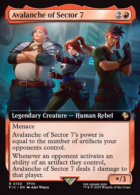 Avalanche of Sector 7 - R (150)