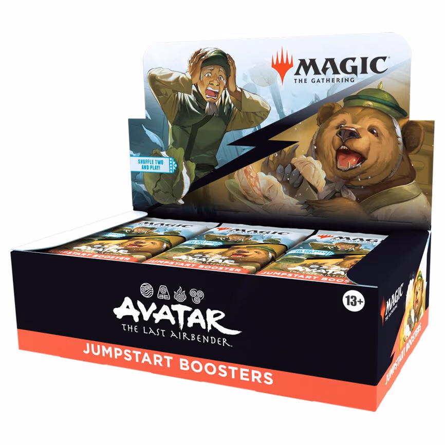 Avatar: The Last Airbender - Jumpstart Booster Display