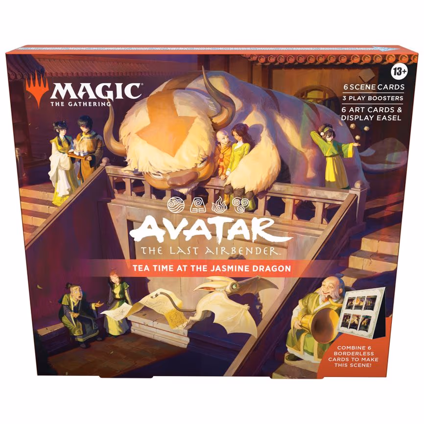 Avatar: The Last Airbender - Scene Box (Tea Time at the Jasmine Dragon)