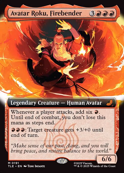 Avatar Roku, Firebender