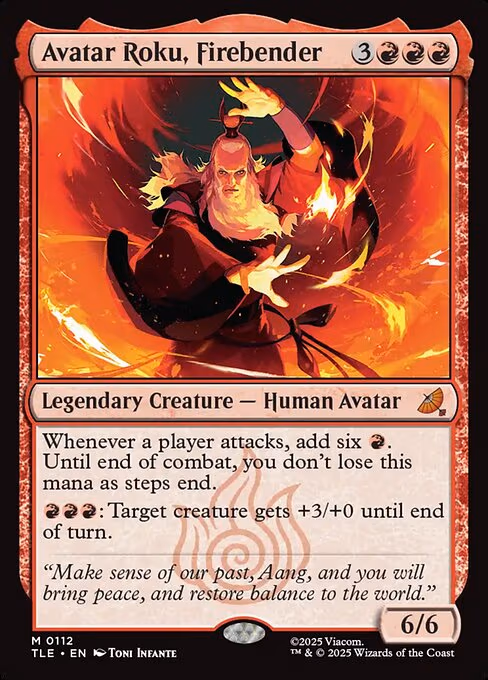 Avatar Roku, Firebender