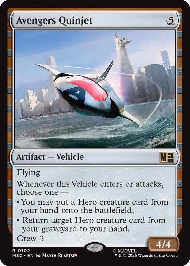 Avengers Quinjet - R (102)