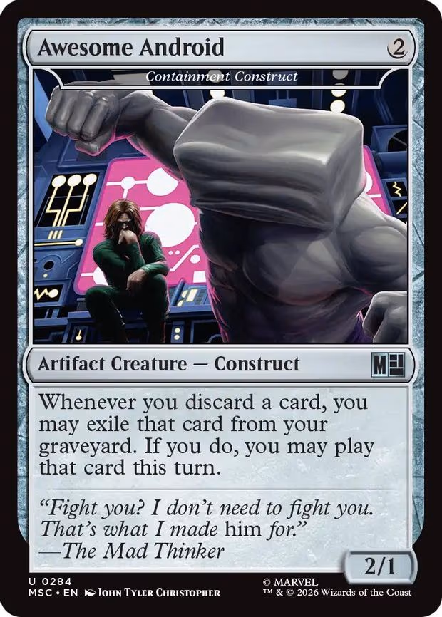 Awesome Android - Containment Construct - U (284)