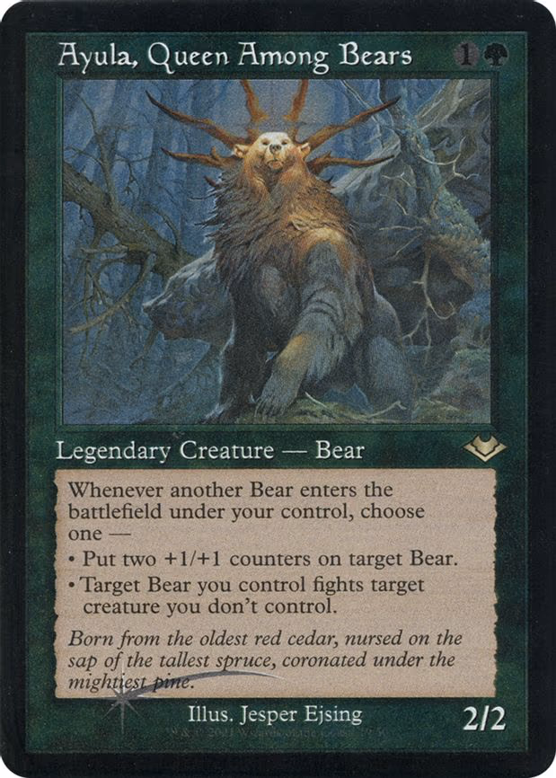 Ayula, Queen Among Bears (Retro Frame)