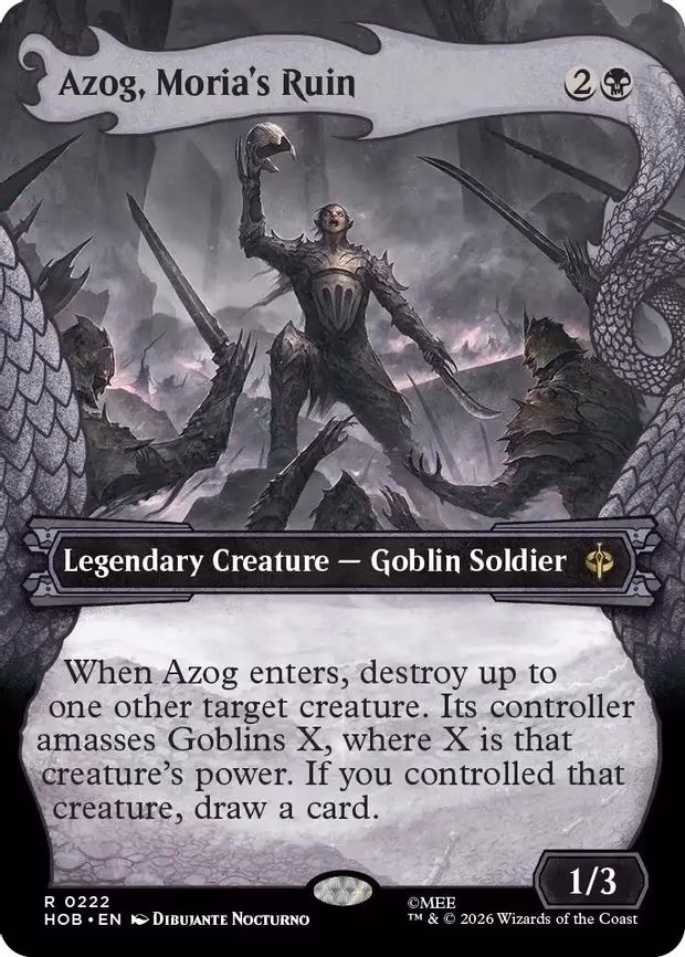 Azog, Moria's Ruin