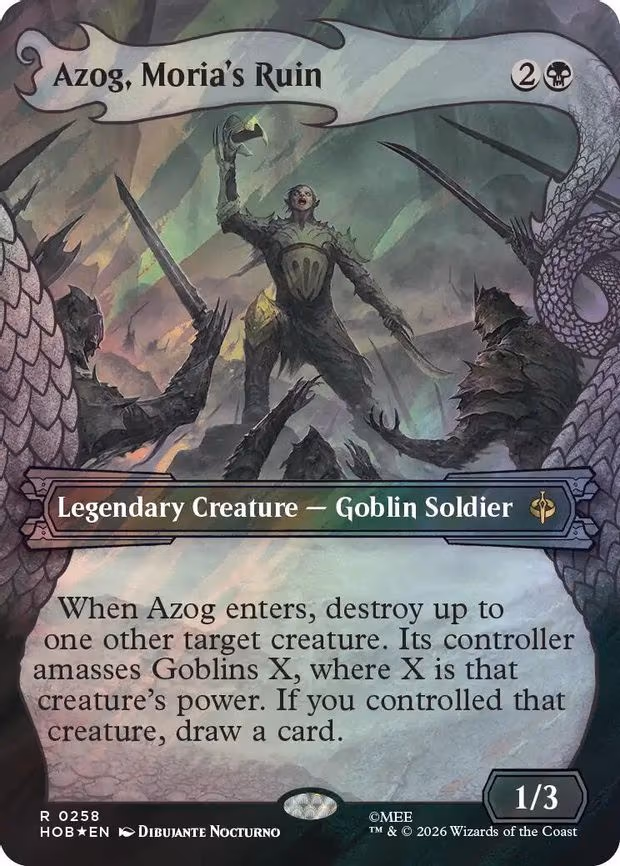 Azog, Moria's Ruin