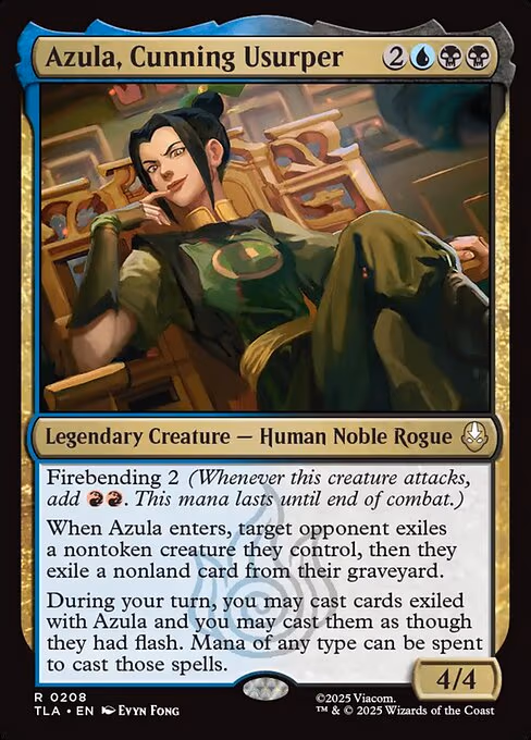 Azula, Cunning Usurper