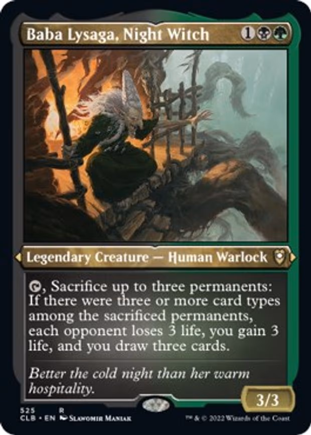 Baba Lysaga, Night Witch