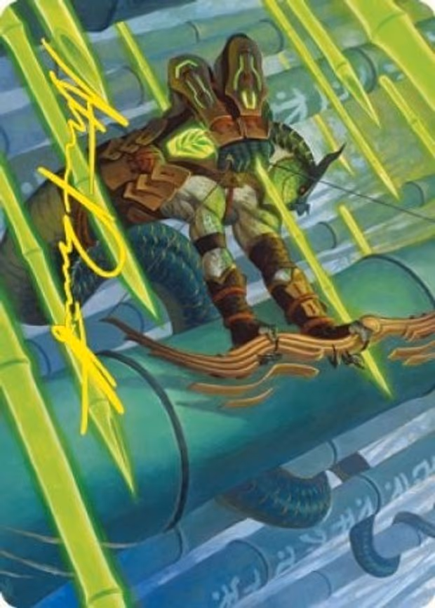 Bamboo Grove Archer Art Card