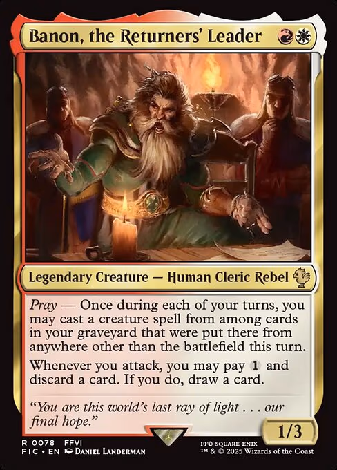 Banon, the Returners' Leader