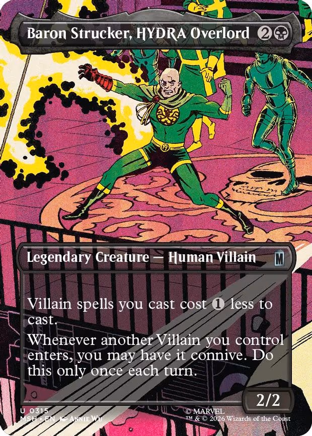 Baron Strucker, HYDRA Overlord - U (315)