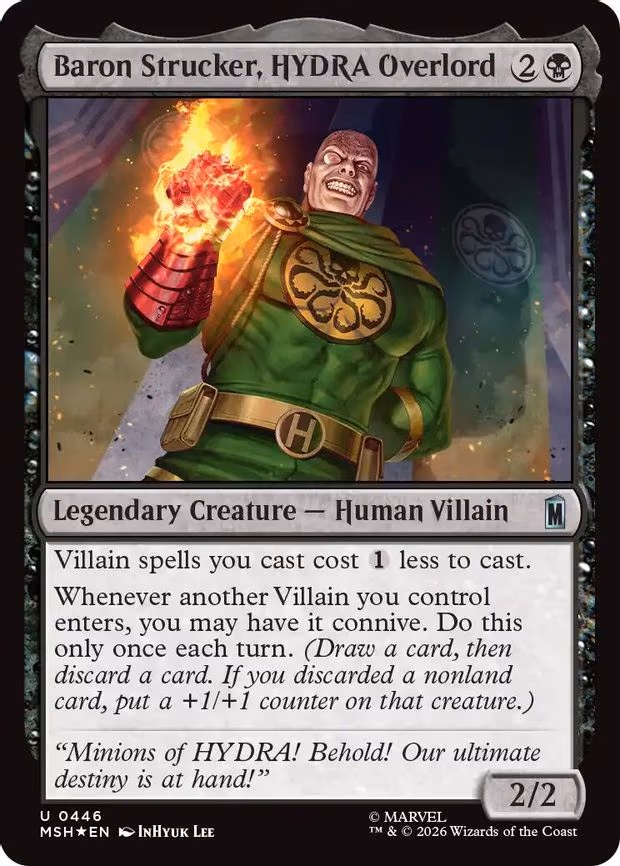 Baron Strucker, HYDRA Overlord - U (446)