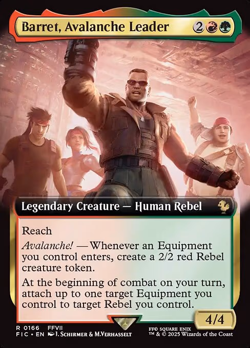Barret, Avalanche Leader