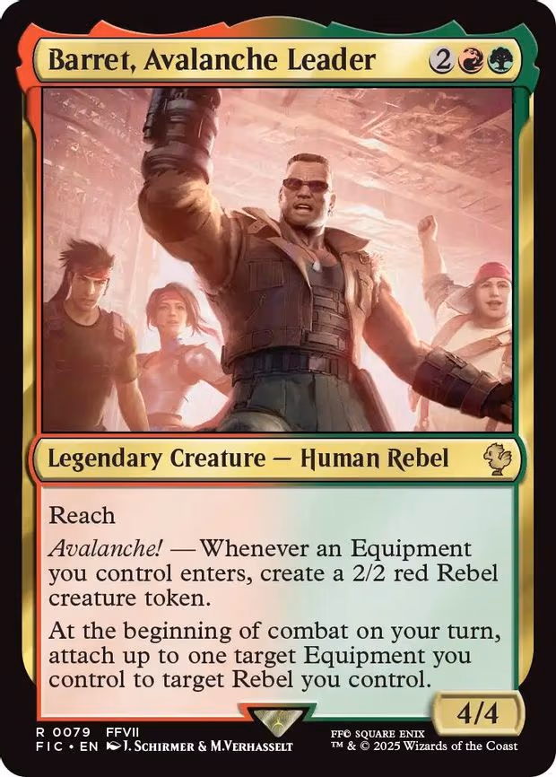Barret, Avalanche Leader