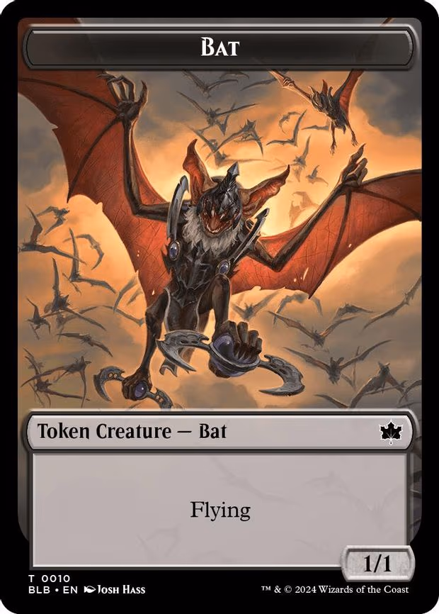 Bat // Intrepid Rabbit Double-Sided Token