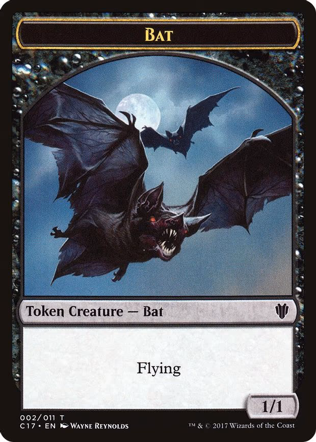 Bat // Vampire Double-Sided Token