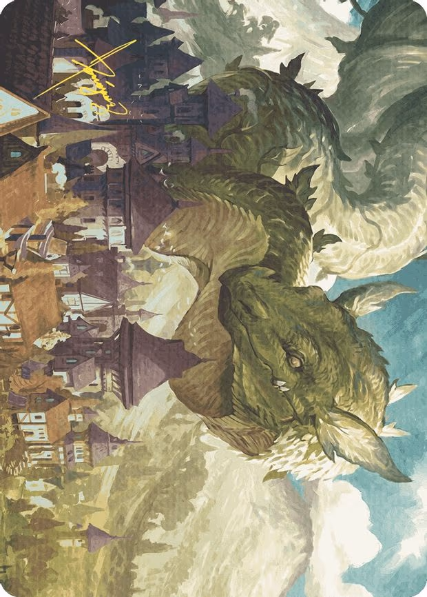 Beanstalk Wurm Art Card