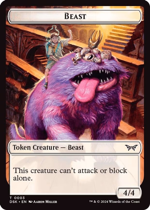 Beast // Manifest Double-Sided Token