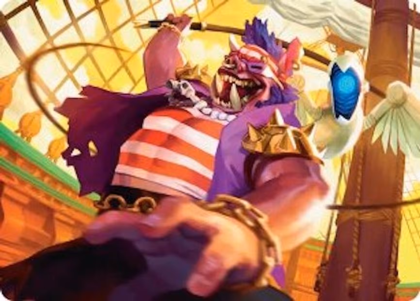 Bebop, Skull & Crossbones Art Card
