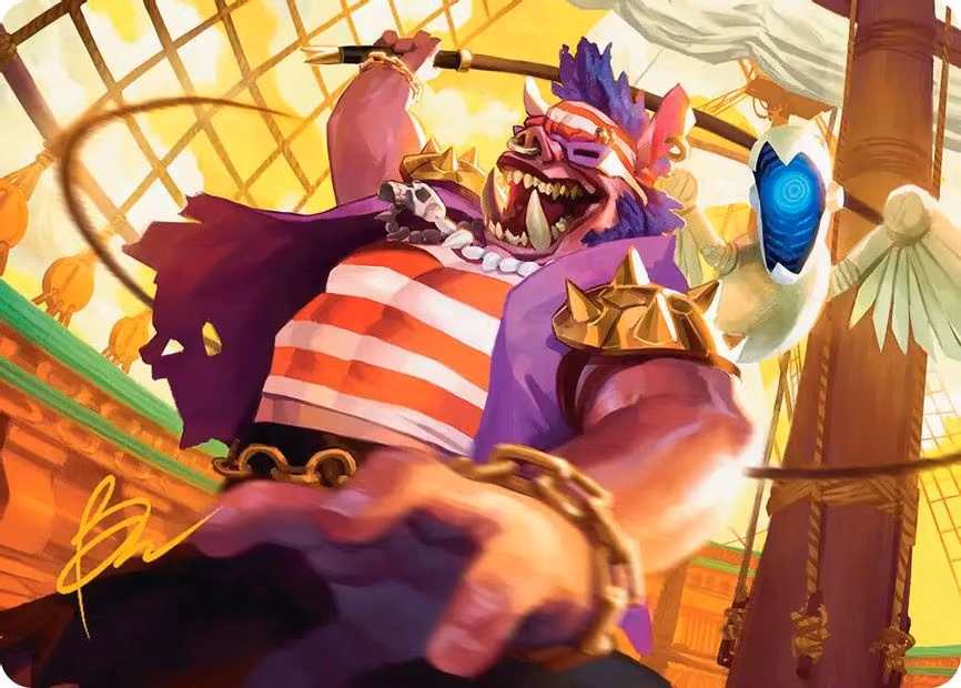 Bebop, Skull & Crossbones Art Card