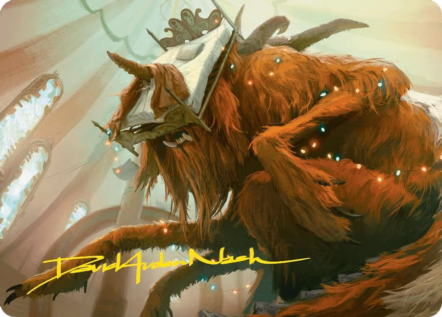 Bedhead Beastie Art Card