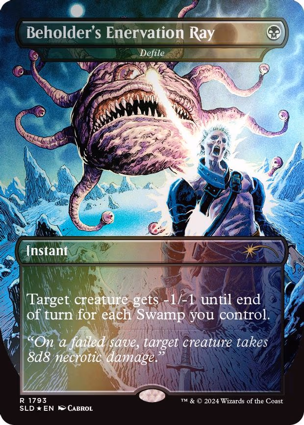 Beholder's Enervation Ray - Defile