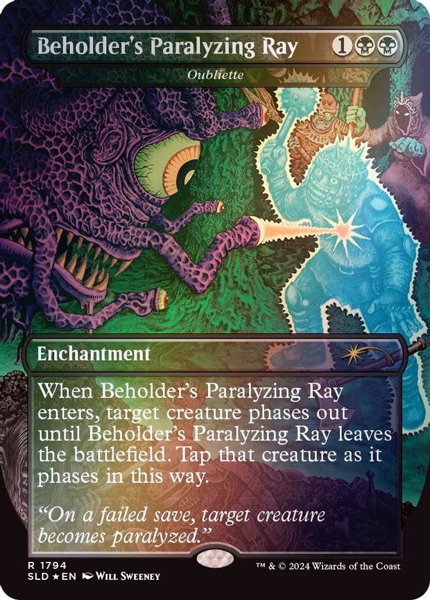 Beholder's Paralyzing Ray - Oubliette