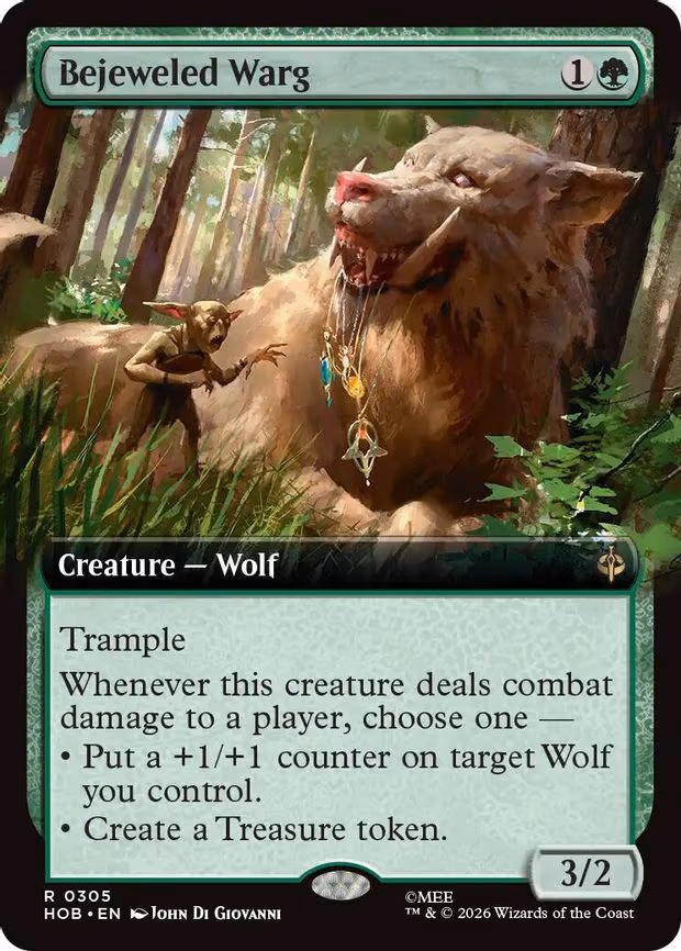 Bejeweled Warg - R (305)