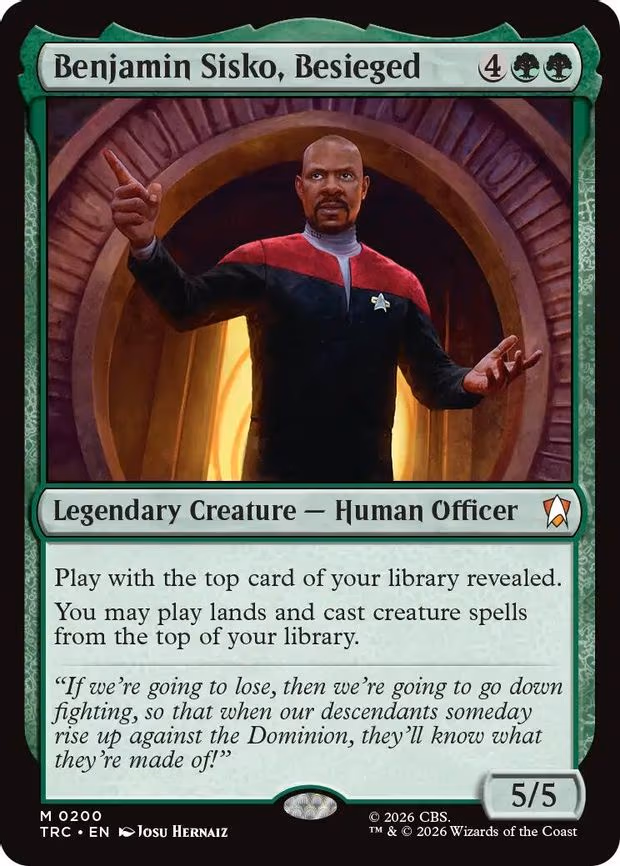 Benjamin Sisko, Besieged - M (200)