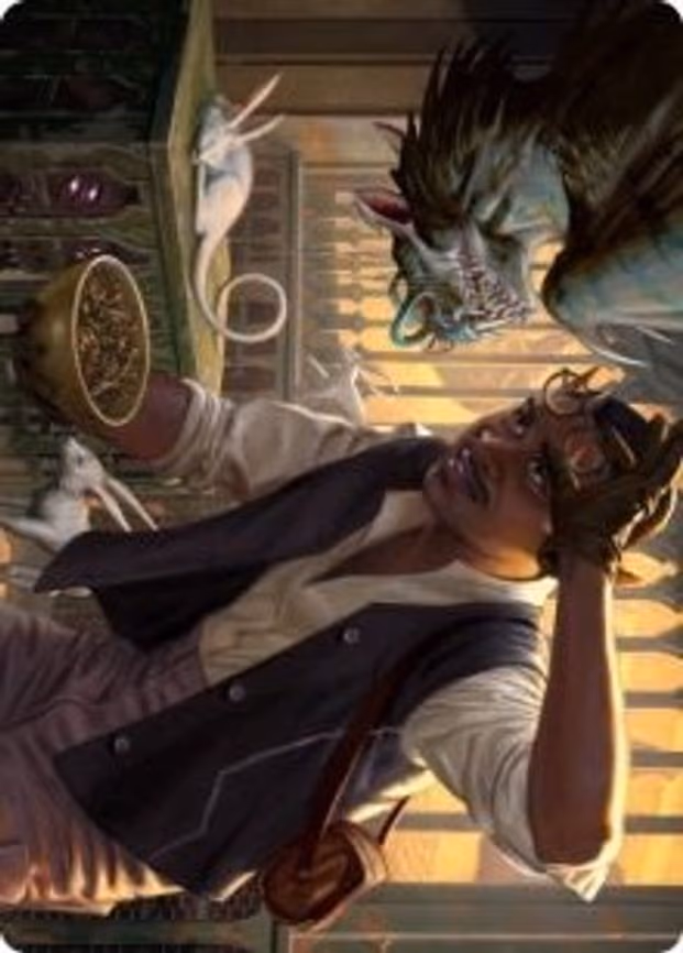 Bennie Bracks, Zoologist Art Card