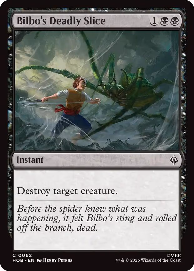 Bilbo's Deadly Slice - C (62)