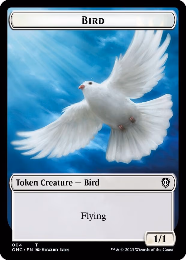 Bird // Cat Double-Sided Token