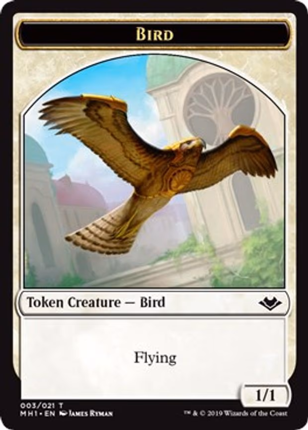 Bird // Elemental (009) Double-Sided Token