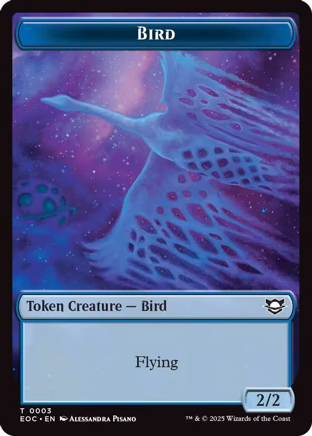 Bird // Pest Double-Sided Token